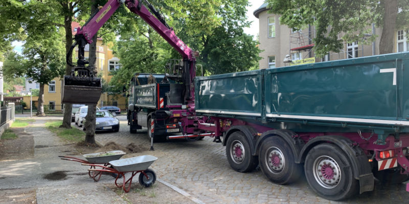 Lieferung 40 Tonner
